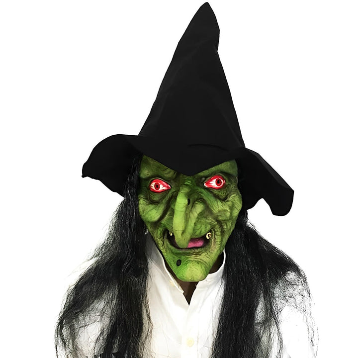 Halloween Mask Old Man Adult Realistic Design Handmade Mask - Image 20