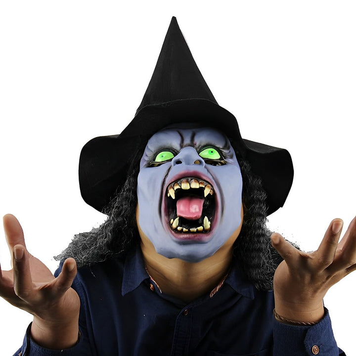 Halloween Mask Old Man Adult Realistic Design Handmade Mask - Image 21