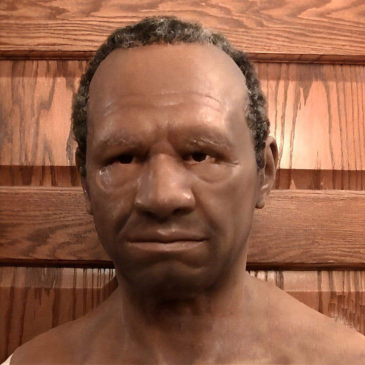Halloween Mask Old Man Adult Realistic Design Handmade Mask - Image 4