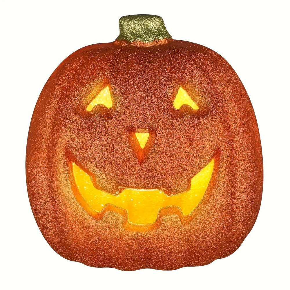 Halloween Pumpkin Light Up Battery Operated Jack O'Lantern Decor With Festive Glow - Image 3