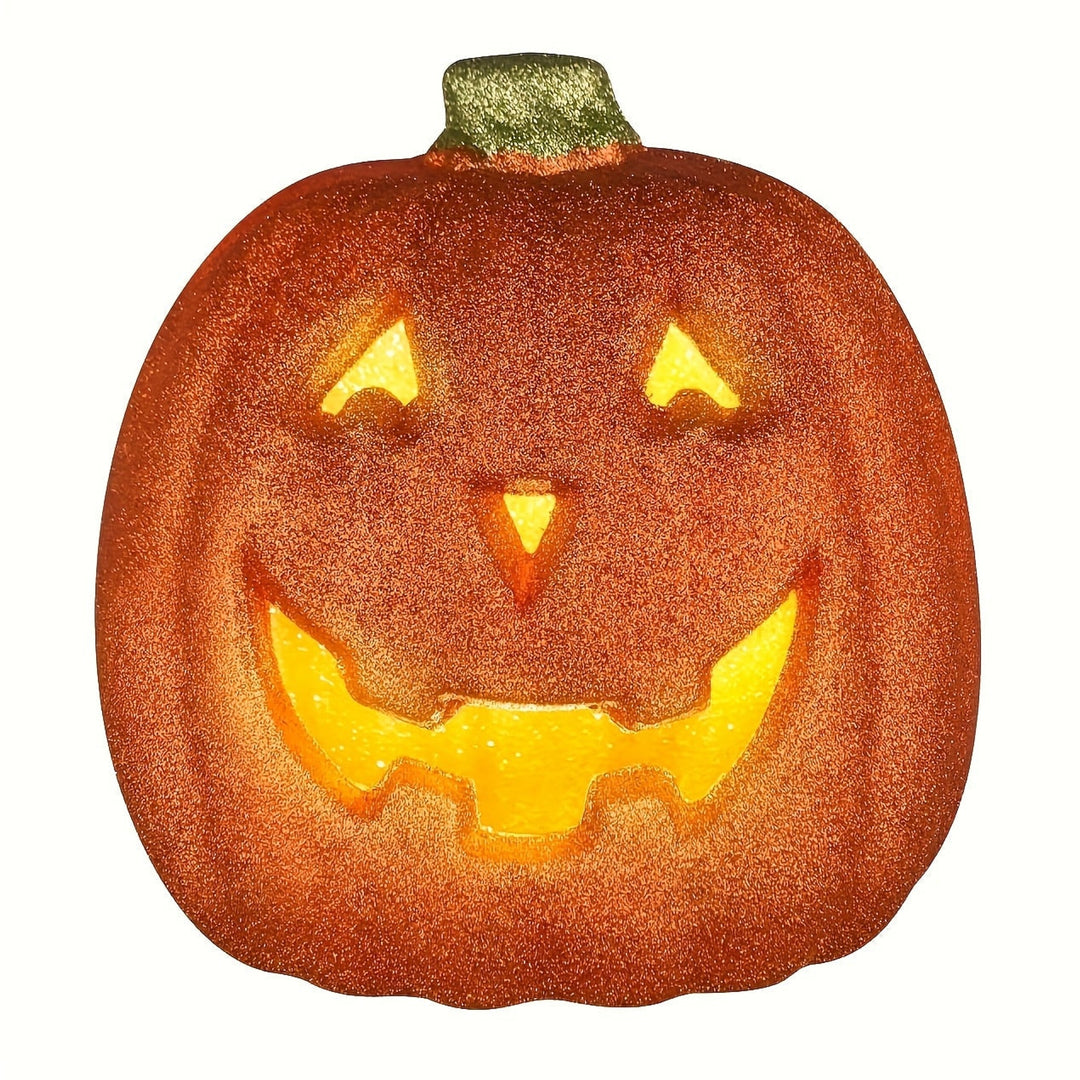 Halloween Pumpkin Light Up Battery Operated Jack O'Lantern Decor With Festive Glow - Image 3