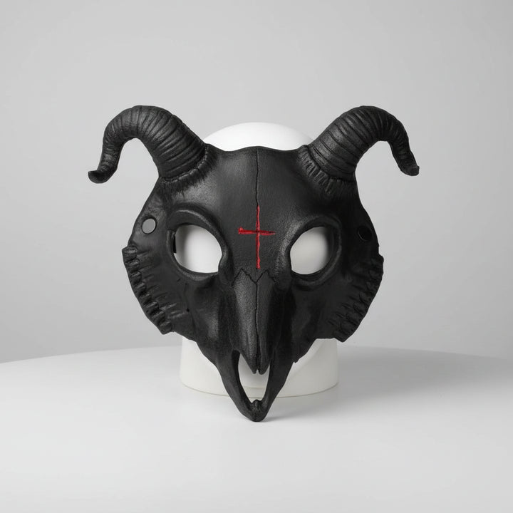 Halloween Theme Mask Party Mask Goat Design Goat Mask - Image 3