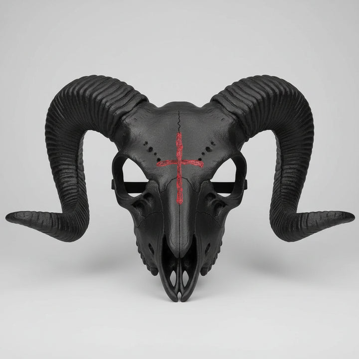 Halloween Theme Mask Party Mask Goat Design Goat Mask - Image 4