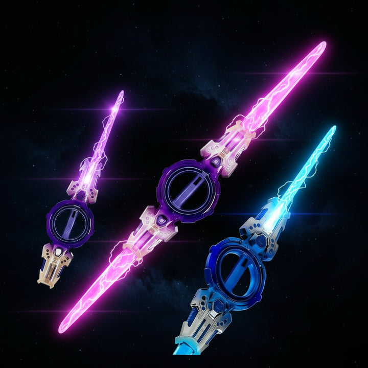 Halloween Toy Light Up Sword Action Figure - Image 6