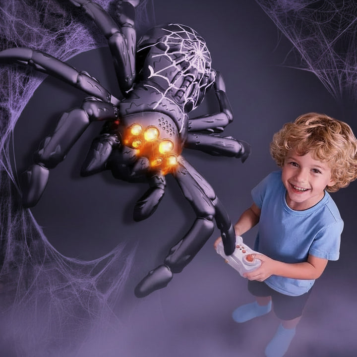 Halloween Toys Wall Climbing Spider Remote Control Toy - Image 1