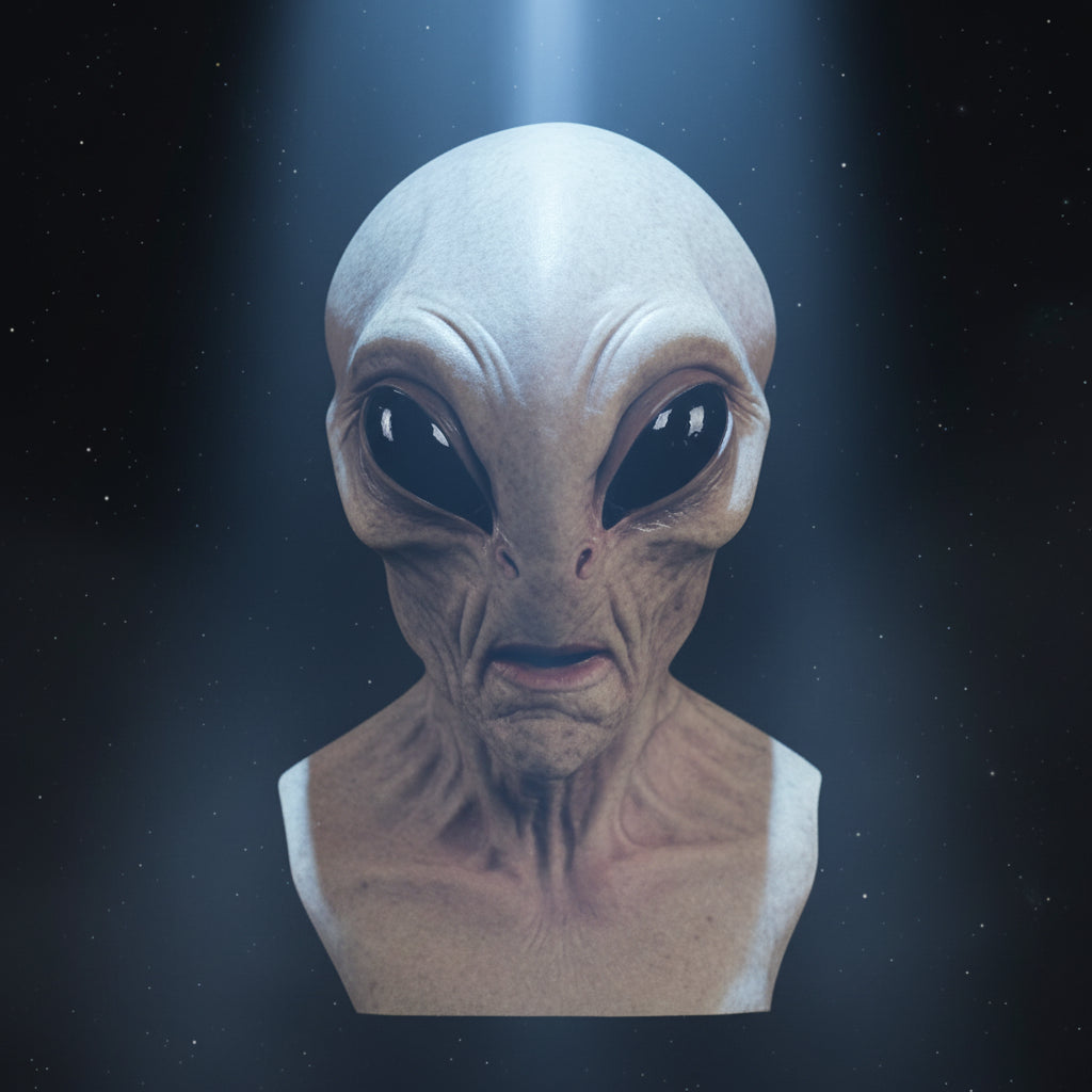 Hallpweend Costumes Creepy Halloween Mask Alien End - Image 6