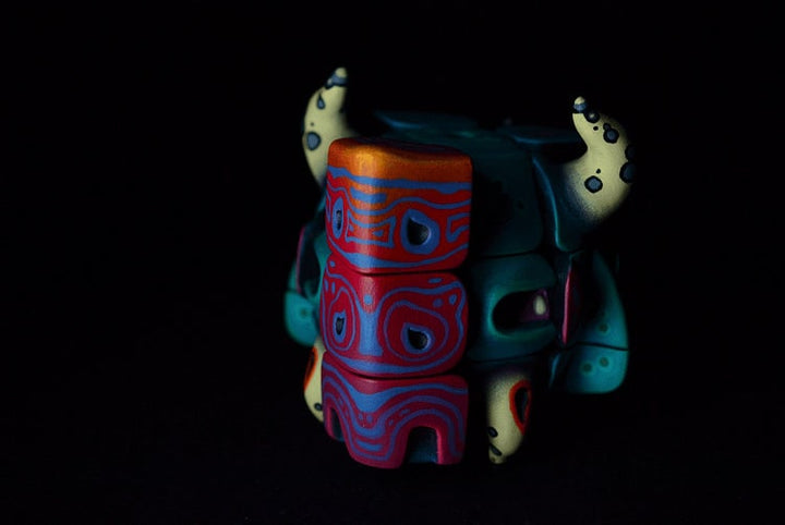 Handmade Art Toy Cube Unique Double-Sided Puzzle Monster For Creative Souls - Image 6