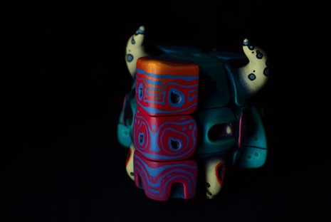Handmade Art Toy Cube Unique Double-Sided Puzzle Monster For Creative Souls - Image 9