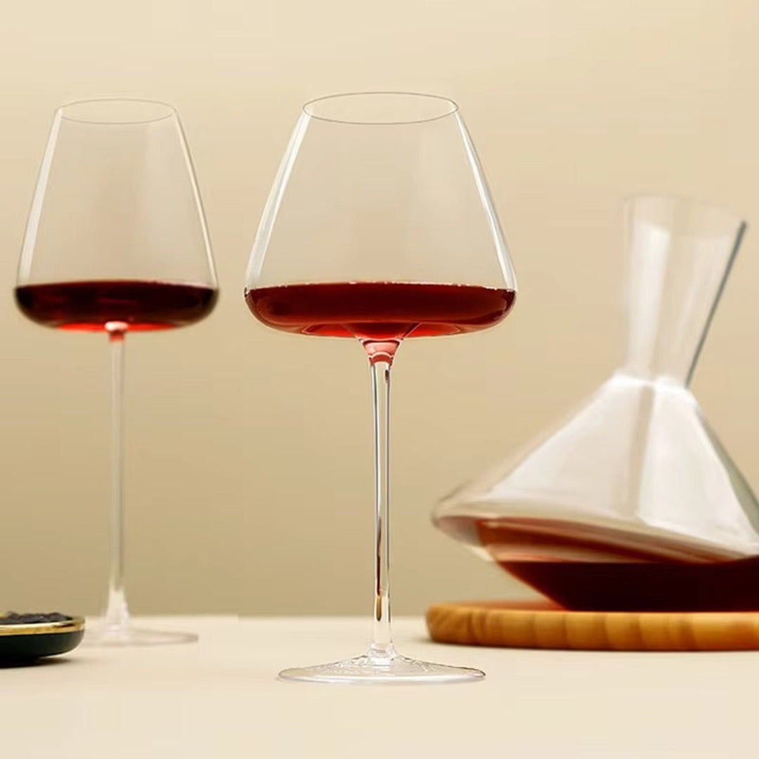 Handmade Refined Design Wine And Champagne Glass Set - Image 8