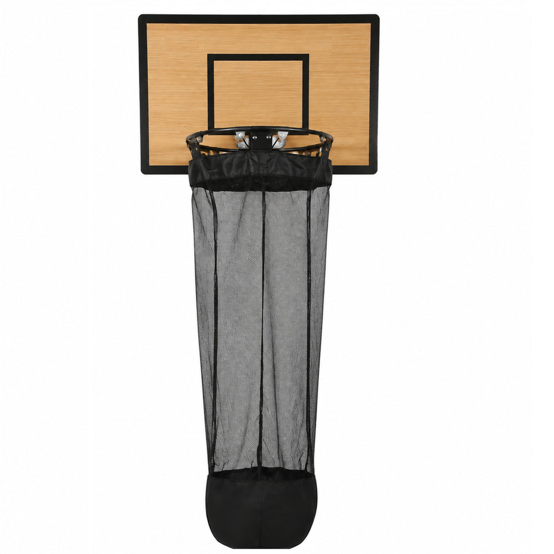 Hanging Storage Organizer With Basketball Hoop Design For Kids' Laundry And Toys - Image 2