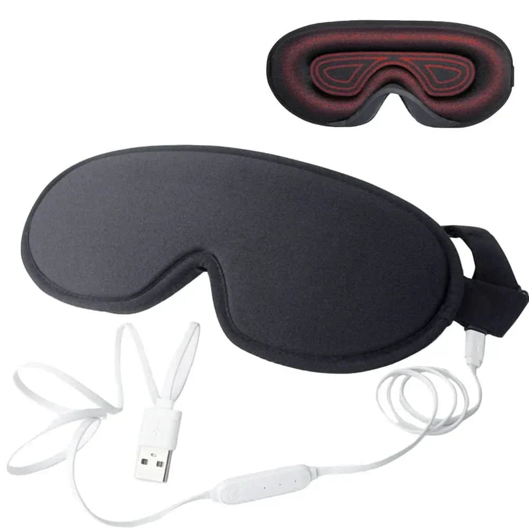 Heated Eye Mask 3D Wireless USB With Adjustable Temperature For Relaxation - Image 2
