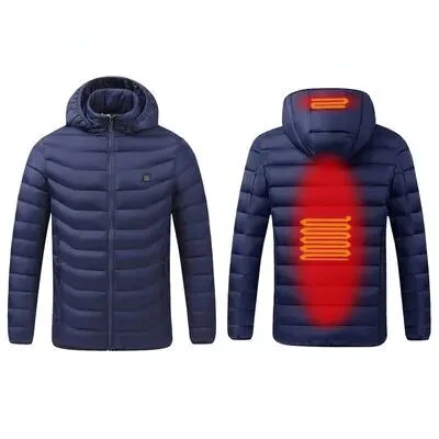 Heated Jacket With USB Thermostat Smart Heat Control And Multiple Heating Zones - Image 3