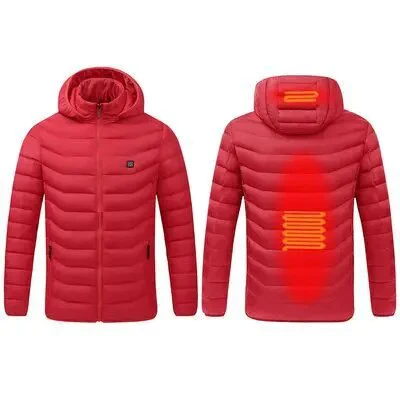 Heated Jacket With USB Thermostat Smart Heat Control And Multiple Heating Zones - Image 4
