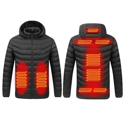 Heated Jacket With USB Thermostat Smart Heat Control And Multiple Heating Zones - Image 5