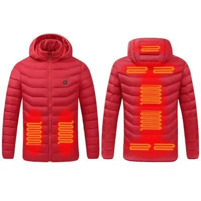 Heated Jacket With USB Thermostat Smart Heat Control And Multiple Heating Zones - Image 7
