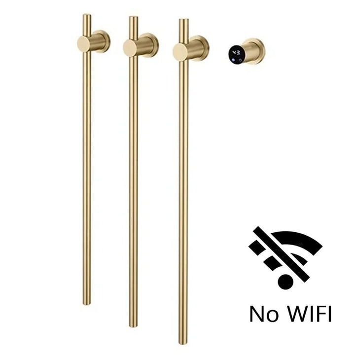 Heated Towel Rack Modern Electric Wall Mounted Bathroom Warmer Rail Heater 3Bars Stainless Steel 220V/110V - Image 11