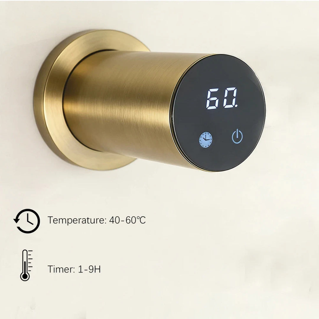 Heated Towel Rack Modern Electric Wall Mounted Bathroom Warmer Rail Heater 3Bars Stainless Steel 220V/110V - Image 4