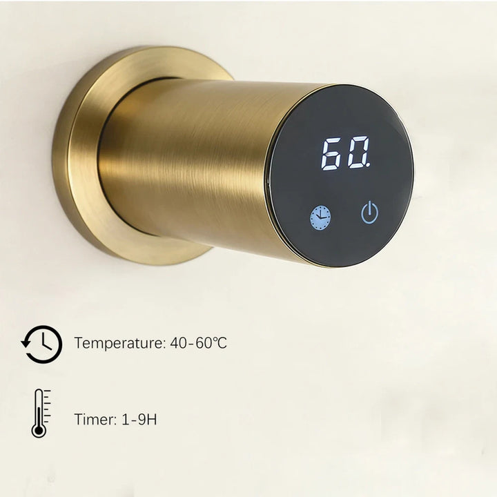 Heated Towel Rack Modern Electric Wall Mounted Bathroom Warmer Rail Heater 3Bars Stainless Steel 220V/110V - Image 4