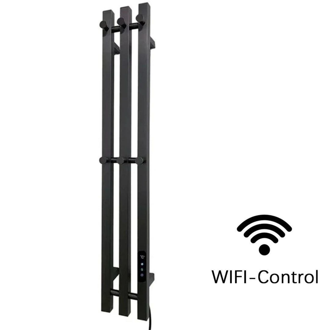 Heated Towel Rack Wall Mount Electric Rail With Digital Control And 304 Stainless Steel Construction - Image 13