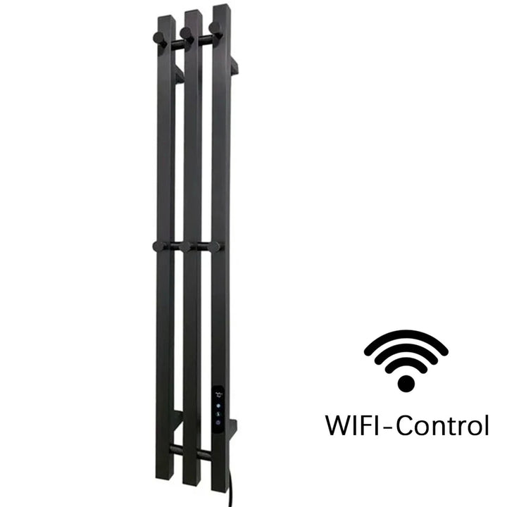 Heated Towel Rack Wall Mount Electric Rail With Digital Control And 304 Stainless Steel Construction - Image 13