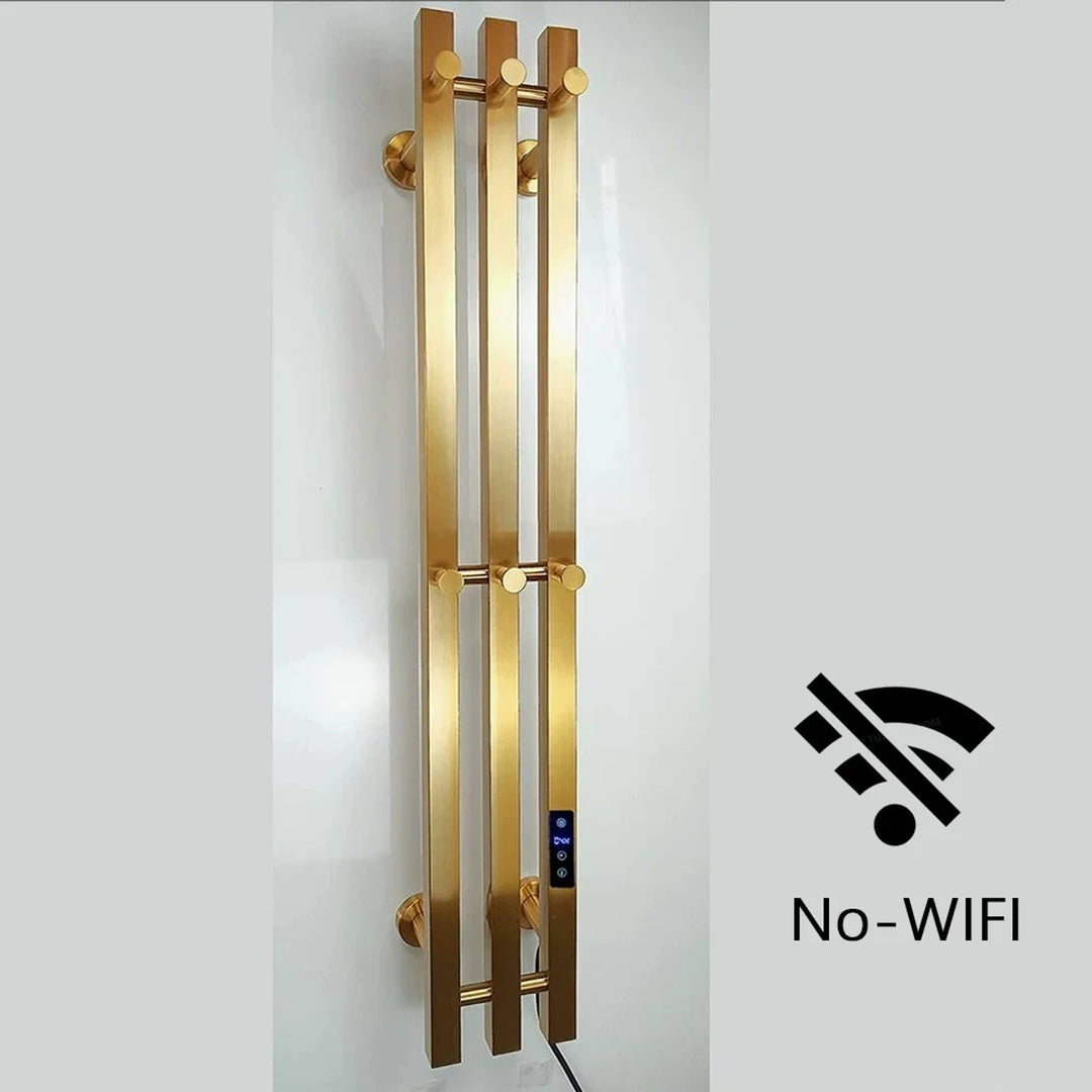 Heated Towel Rack Wall Mount Electric Rail With Digital Control And 304 Stainless Steel Construction - Image 8