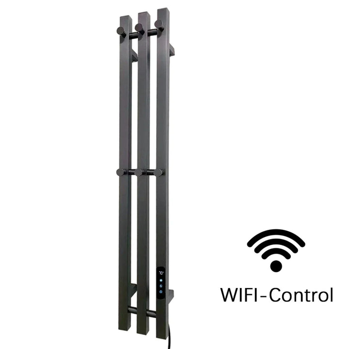 Heated Towel Rack Wall Mount Electric Rail With Digital Control And 304 Stainless Steel Construction - Image 16