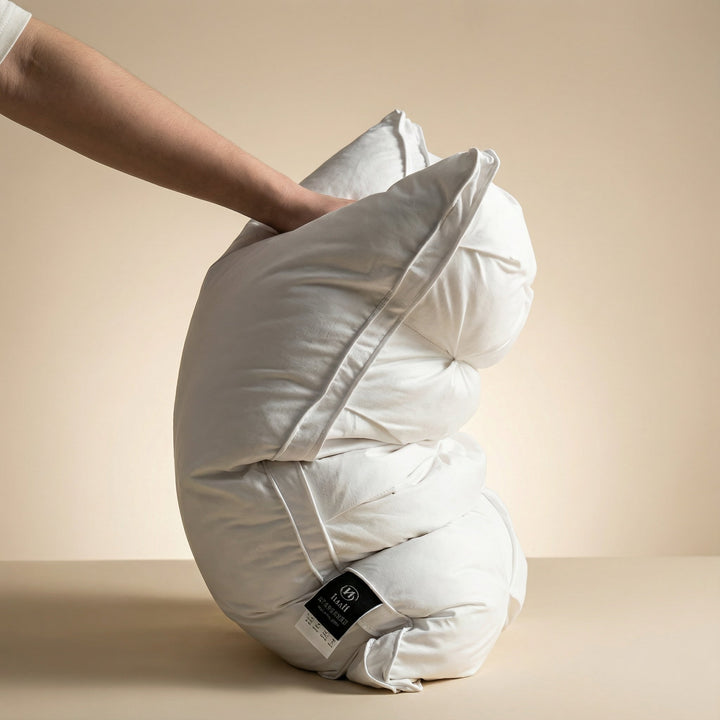 Hotel Soft Down Pillow With Breathable Cotton Cover - Image 3