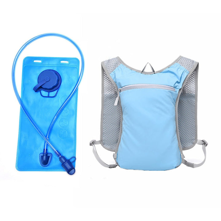 Hydration Backpack with Secure Running Vest and Zippered Pocket - Image 16