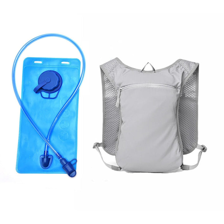 Hydration Backpack with Secure Running Vest and Zippered Pocket - Image 12