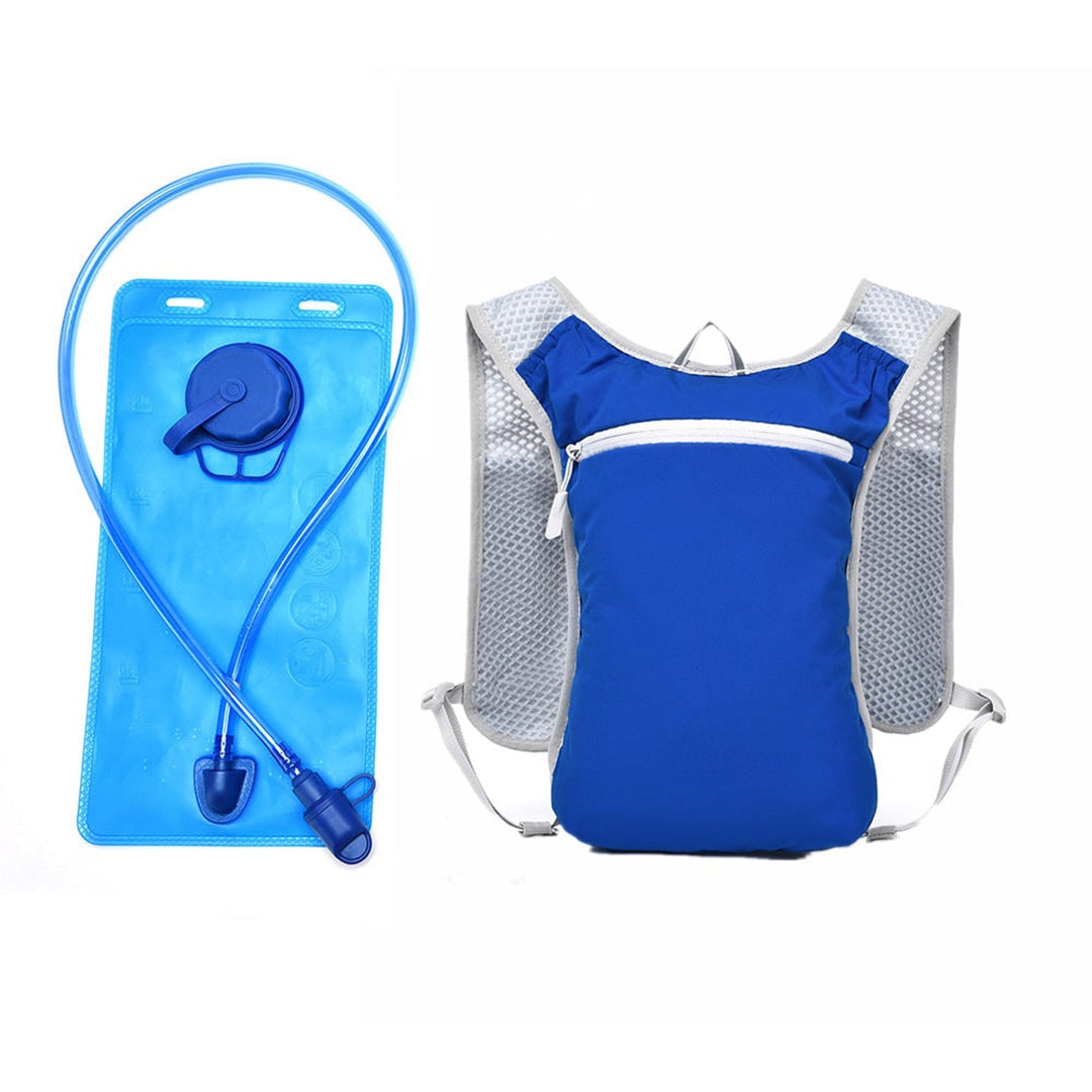 Hydration Backpack with Secure Running Vest and Zippered Pocket - Image 15