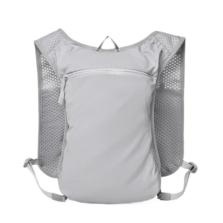 Hydration Backpack with Secure Running Vest and Zippered Pocket - Image 4
