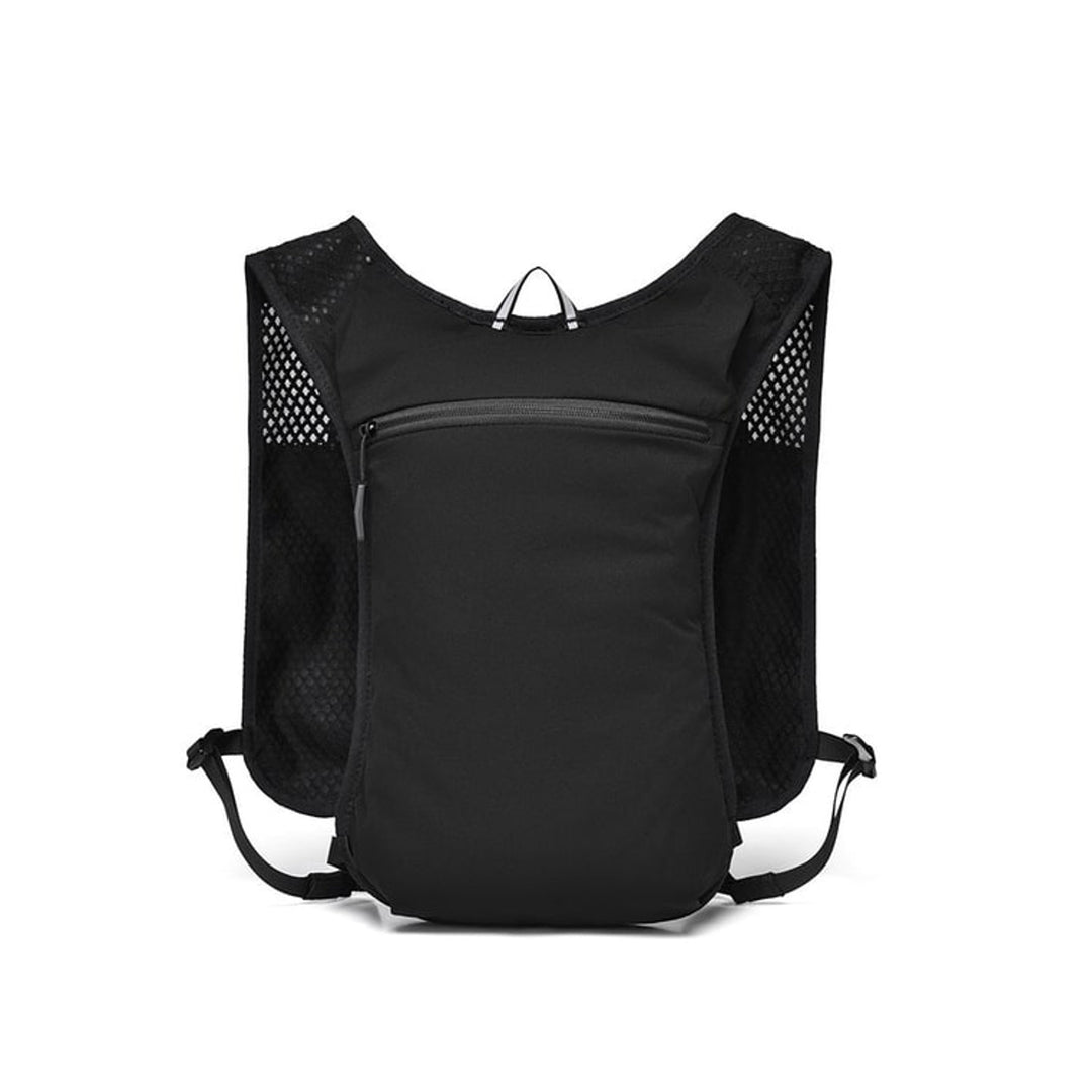Hydration Backpack with Secure Running Vest and Zippered Pocket - Image 5