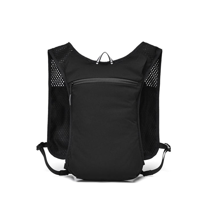 Hydration Backpack with Secure Running Vest and Zippered Pocket - Image 5