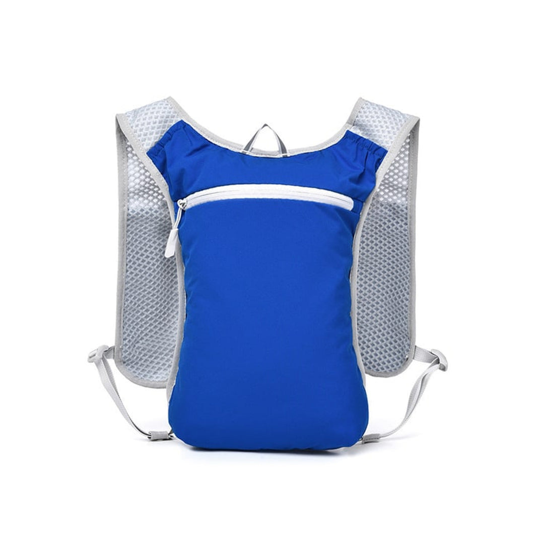 Hydration Backpack with Secure Running Vest and Zippered Pocket - Image 8