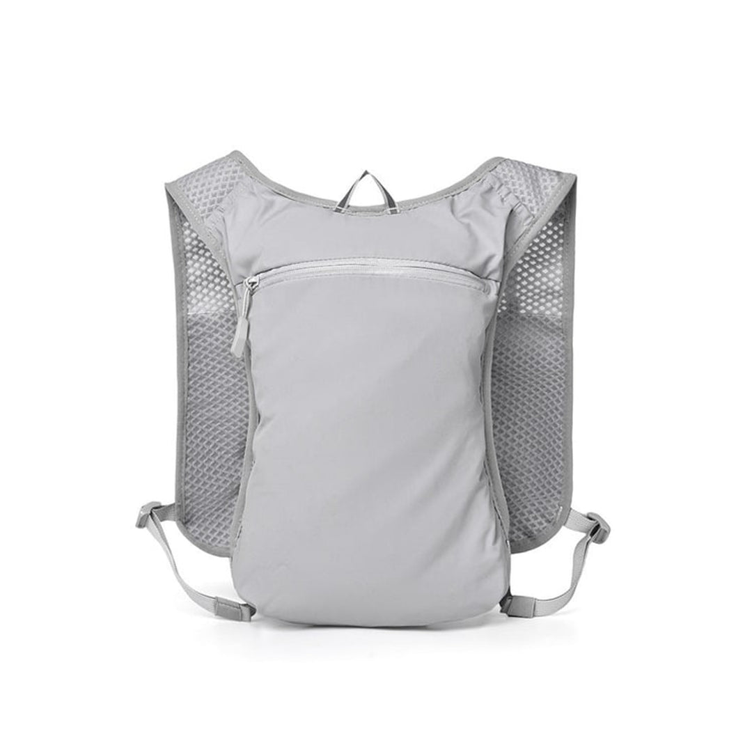 Hydration Backpack with Secure Running Vest and Zippered Pocket - Image 10
