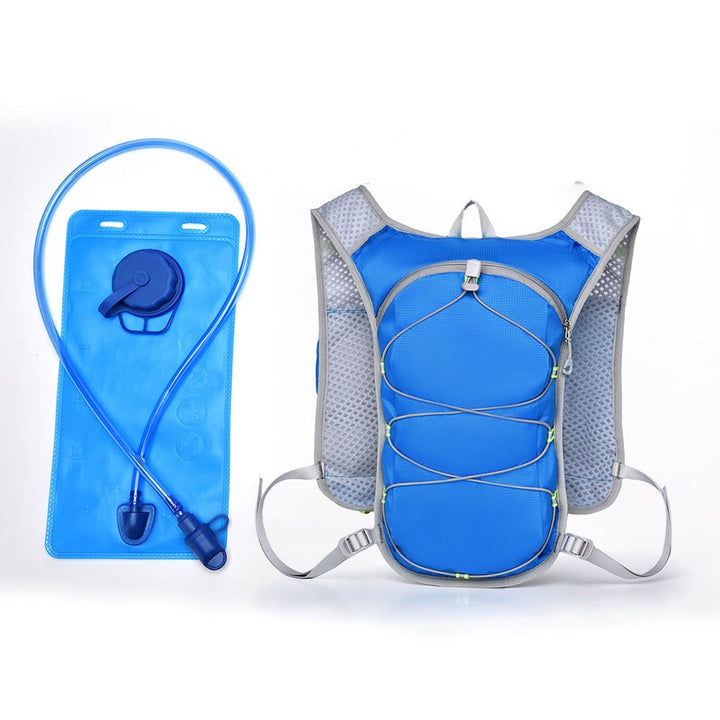 Hydration Vest With Mesh Straps And Detachable Bladder Compartment For Running And Outdoor Activities - Image 14