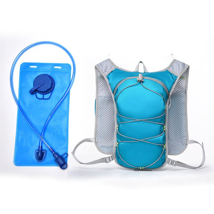 Hydration Vest With Mesh Straps And Detachable Bladder Compartment For Running And Outdoor Activities - Image 17