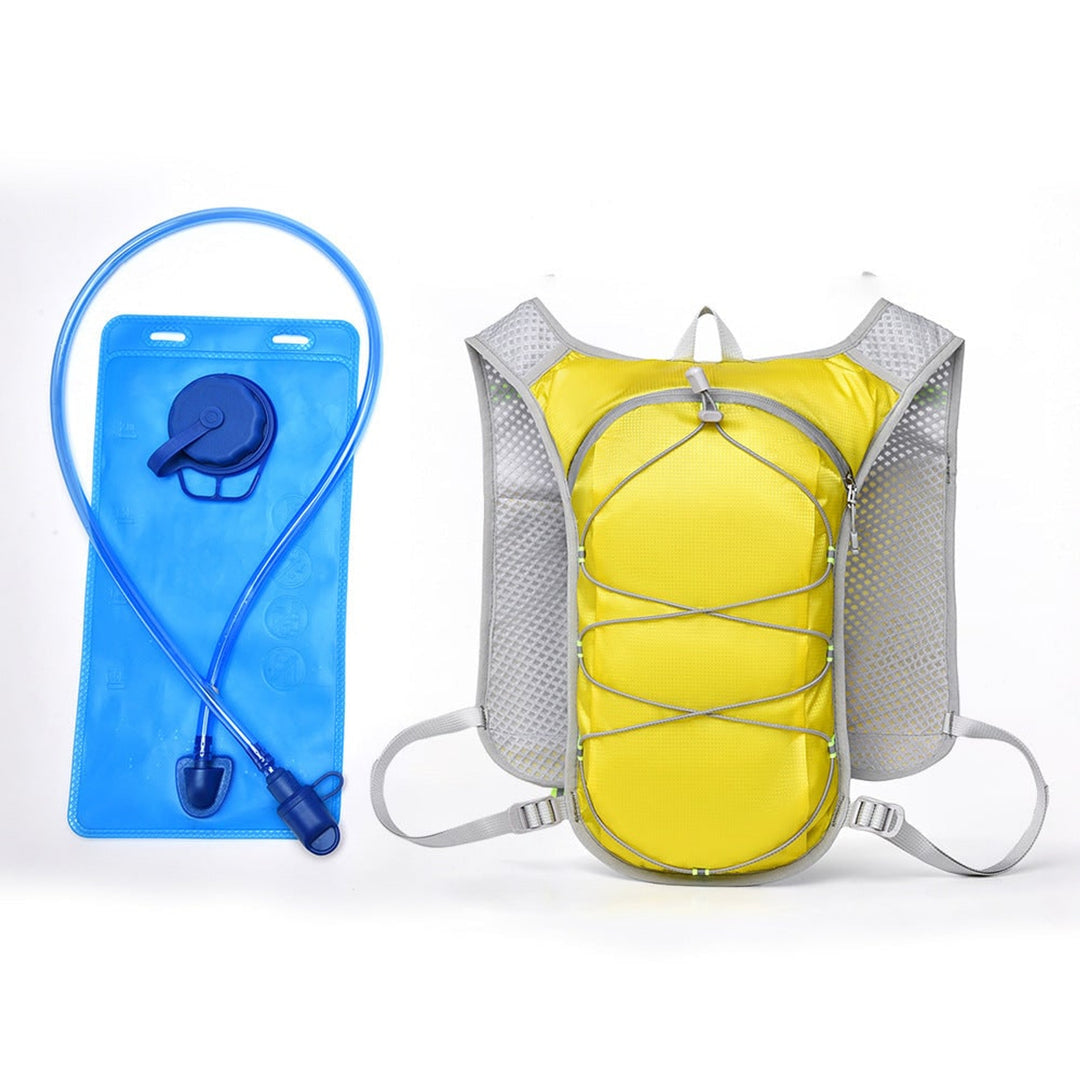 Hydration Vest With Mesh Straps And Detachable Bladder Compartment For Running And Outdoor Activities - Image 13