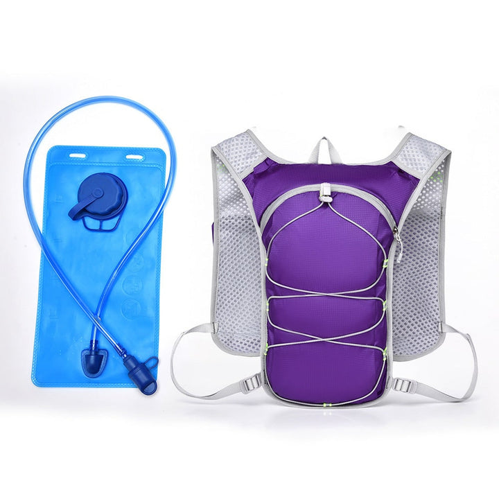 Hydration Vest With Mesh Straps And Detachable Bladder Compartment For Running And Outdoor Activities - Image 16