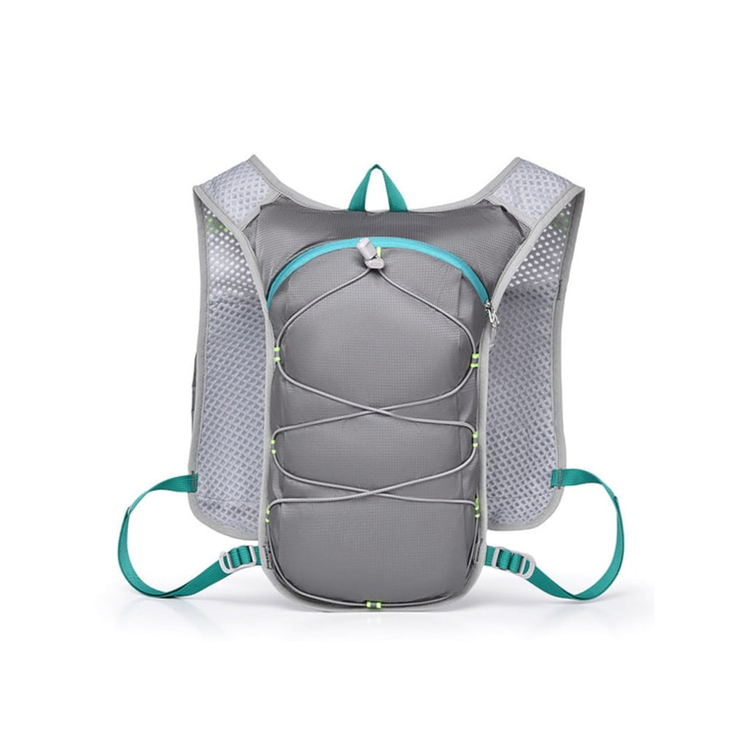 Hydration Vest With Mesh Straps And Detachable Bladder Compartment For Running And Outdoor Activities - Image 9