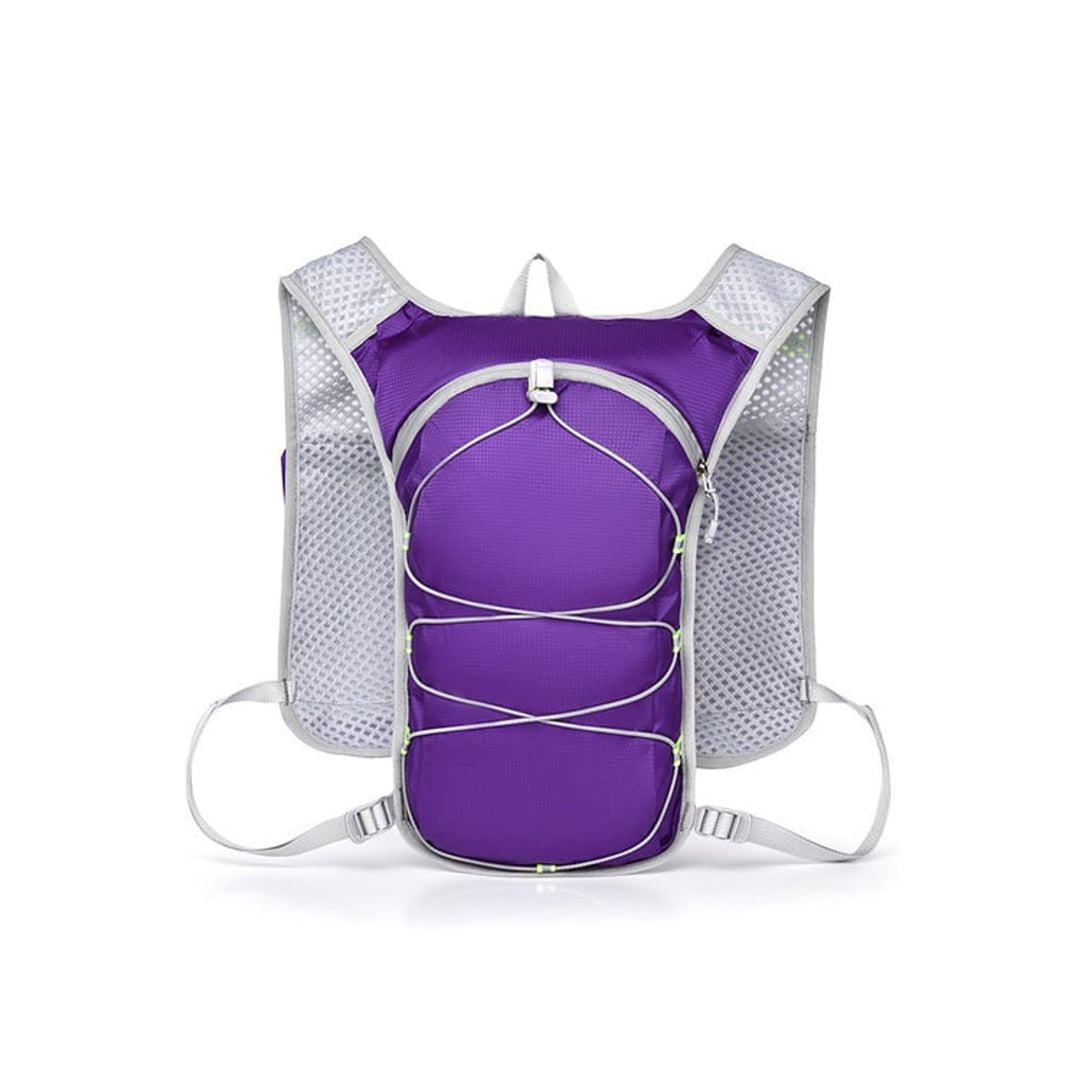 Hydration Vest With Mesh Straps And Detachable Bladder Compartment For Running And Outdoor Activities - Image 10