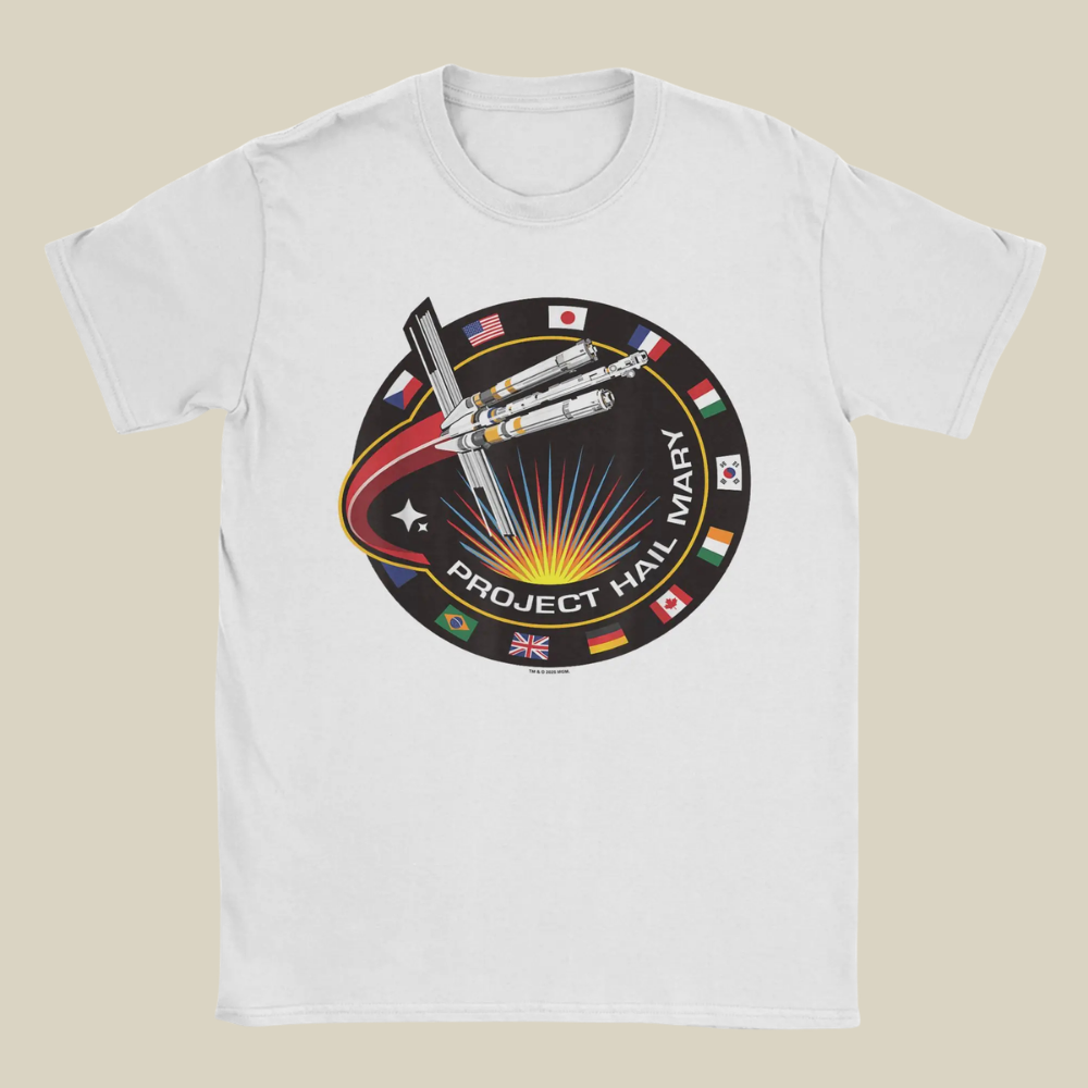 Graphic T-Shirt med tryck – Project Rocky i mjuk bomull