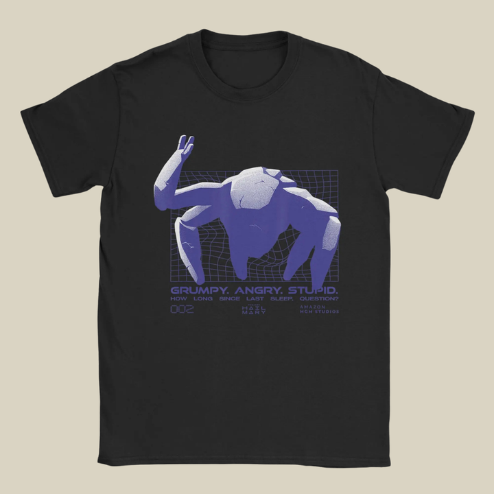 Graphic T-Shirt med tryck – Project Rocky i mjuk bomull