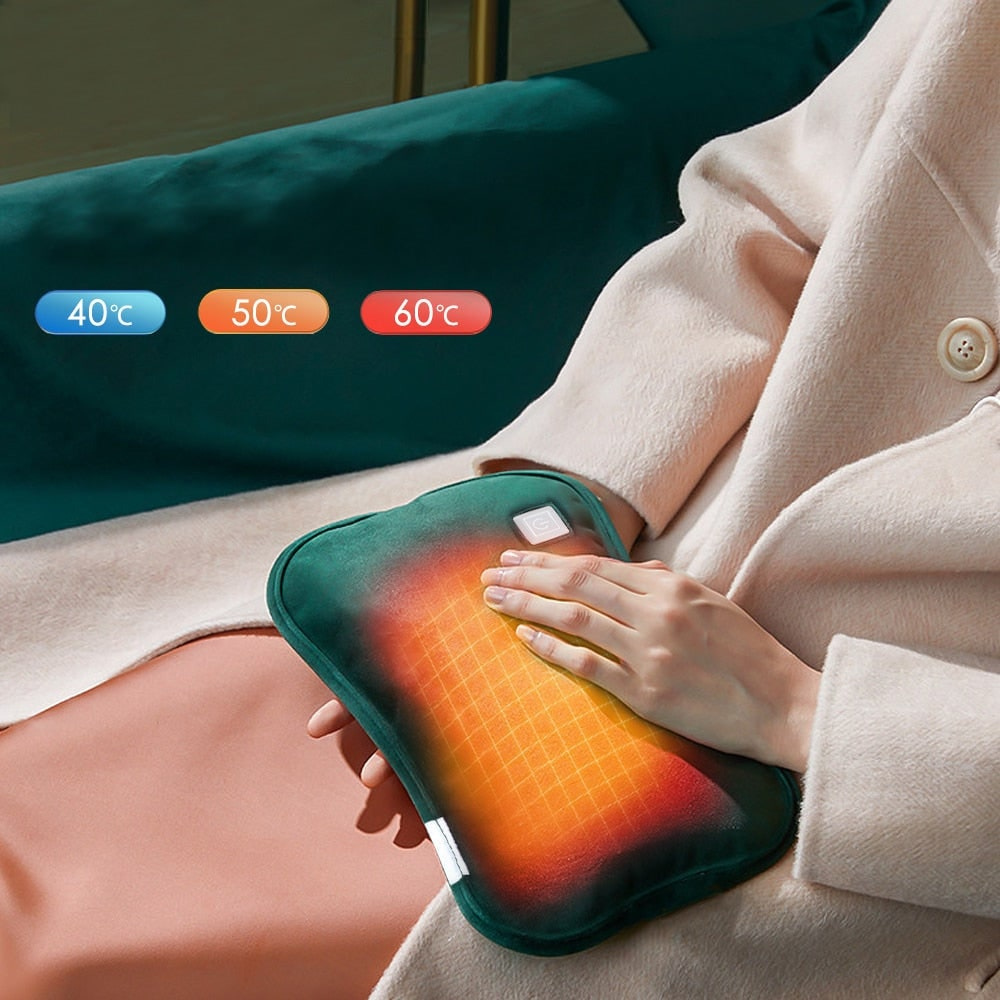 Rechargeable Hand Warmer – USB Portable Electric Pouch