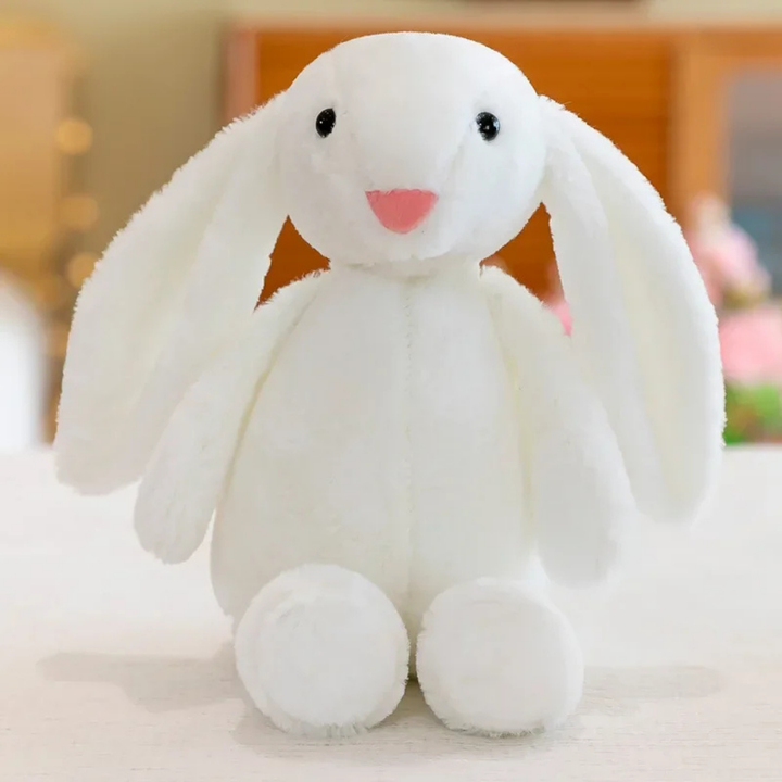 Plush Bunnycat Soft Long Ear Rabbit Doll – Cute Stuffed Animal for Kids & Sleeping