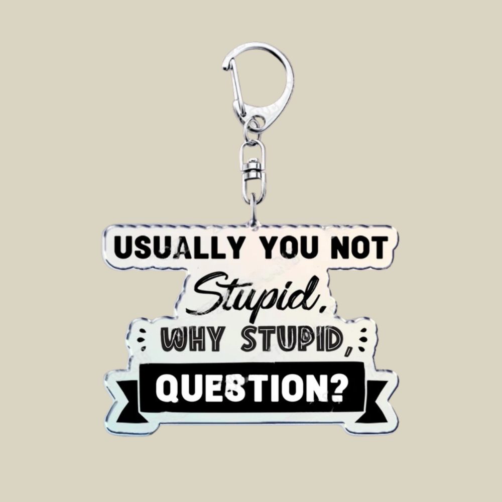 Space Mission Keychain - Metal Crest Keyring for Keys & Bags