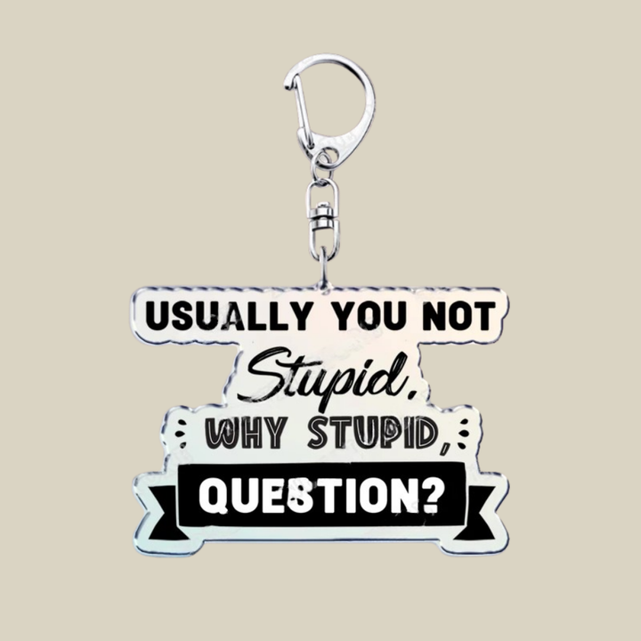 Space Mission Keychain - Metal Crest Keyring for Keys & Bags