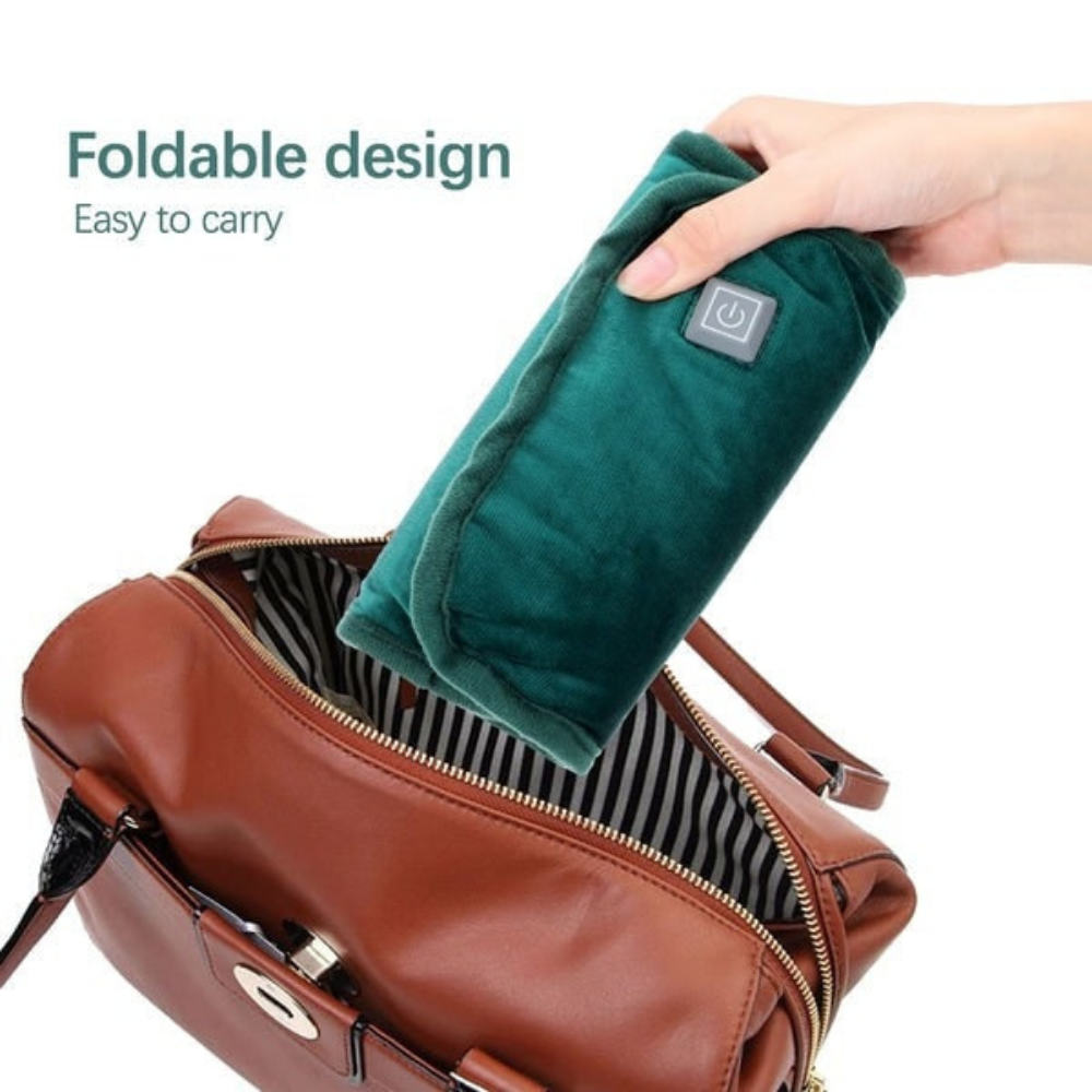 Rechargeable Hand Warmer – USB Portable Electric Pouch