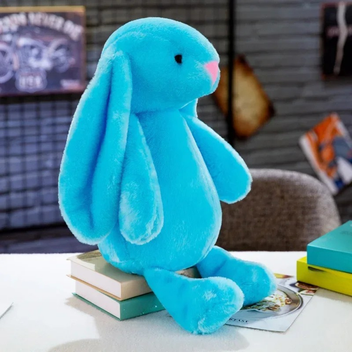 Plush Bunnycat Soft Long Ear Rabbit Doll – Cute Stuffed Animal for Kids & Sleeping