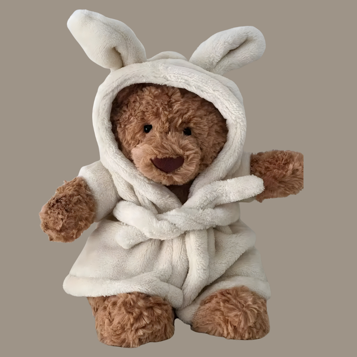 Soft Bunny Plush Toy – Long Ear Rabbit Stuffed Animal for Cuddling
